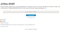 Tablet Screenshot of aitanasport-yessie78.blogspot.com