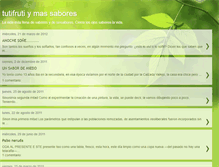 Tablet Screenshot of limon-tutifrutiymassabores.blogspot.com