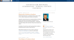 Desktop Screenshot of councillorodonovan.blogspot.com