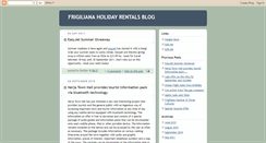 Desktop Screenshot of frigilianaholidayrentals.blogspot.com