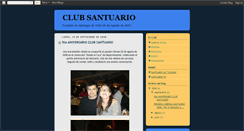 Desktop Screenshot of clubsantuario.blogspot.com