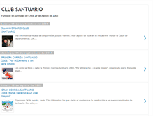 Tablet Screenshot of clubsantuario.blogspot.com