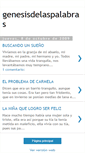 Mobile Screenshot of genesisdelaspalabras-estrategas.blogspot.com