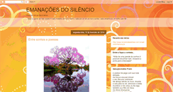 Desktop Screenshot of emanacoesdosilencio.blogspot.com