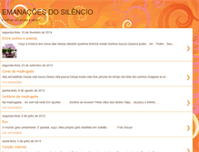 Tablet Screenshot of emanacoesdosilencio.blogspot.com