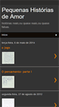Mobile Screenshot of historiaspequenasdeamor.blogspot.com