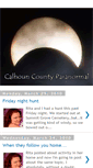Mobile Screenshot of calhouncountyparanormal.blogspot.com