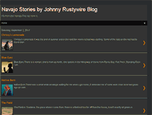 Tablet Screenshot of johnrustywire.blogspot.com