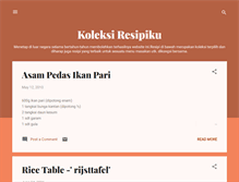 Tablet Screenshot of koleksiresipi.blogspot.com