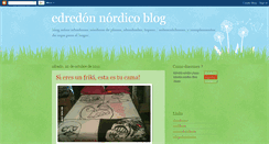 Desktop Screenshot of edredonnordico.blogspot.com