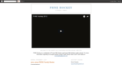 Desktop Screenshot of fhnehockey.blogspot.com