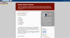 Desktop Screenshot of maidenmotherskitchen.blogspot.com