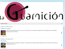 Tablet Screenshot of laguarnicion.blogspot.com