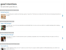 Tablet Screenshot of good-intentions.blogspot.com