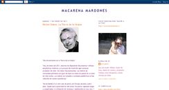 Desktop Screenshot of macarenamardones.blogspot.com