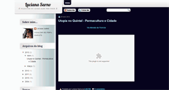 Desktop Screenshot of lucianasarno.blogspot.com