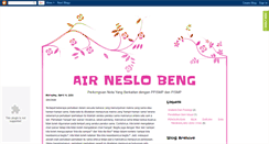 Desktop Screenshot of airneslobeng.blogspot.com