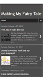 Mobile Screenshot of makingmyfairytale.blogspot.com
