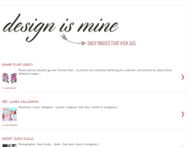Tablet Screenshot of designismine.blogspot.com