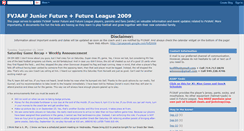 Desktop Screenshot of fvfl2009.blogspot.com