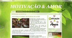 Desktop Screenshot of motivacaoeamor.blogspot.com