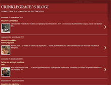 Tablet Screenshot of crinklegrace.blogspot.com