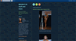 Desktop Screenshot of deirdres-tri.blogspot.com