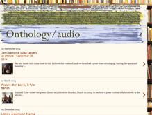 Tablet Screenshot of onthologyaudio.blogspot.com