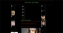 Desktop Screenshot of latuungtattoo.blogspot.com