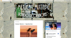 Desktop Screenshot of mexicanmixtapes.blogspot.com