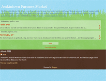 Tablet Screenshot of jenkintownfarmersmarket.blogspot.com