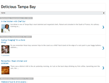 Tablet Screenshot of delicioustampabay.blogspot.com