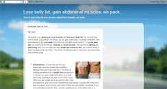 Desktop Screenshot of absmusclessixpack.blogspot.com