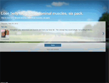 Tablet Screenshot of absmusclessixpack.blogspot.com