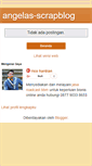 Mobile Screenshot of angelas-scrapblog.blogspot.com