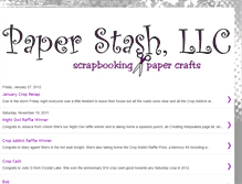 Tablet Screenshot of paperstashllc.blogspot.com