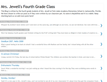 Tablet Screenshot of mrsjewellsfourthgradeclass.blogspot.com