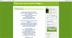Desktop Screenshot of dulcemilagro.blogspot.com