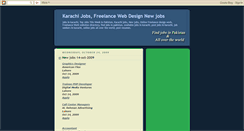 Desktop Screenshot of jobs-karachi.blogspot.com