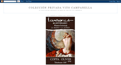 Desktop Screenshot of coleccionprivadavitocampanella.blogspot.com