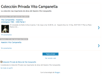 Tablet Screenshot of coleccionprivadavitocampanella.blogspot.com