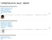 Tablet Screenshot of literaturaenelvalle.blogspot.com