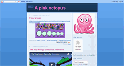 Desktop Screenshot of apinkoctopus.blogspot.com