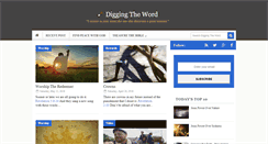 Desktop Screenshot of diggingtheword.blogspot.com