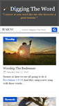 Mobile Screenshot of diggingtheword.blogspot.com