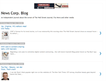 Tablet Screenshot of newscorpblog.blogspot.com