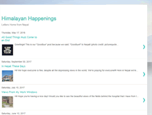 Tablet Screenshot of himalayanhappenings.blogspot.com