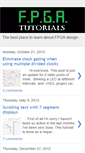 Mobile Screenshot of fpga-tutorials.blogspot.com