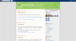 Desktop Screenshot of mcniffsminutes.blogspot.com