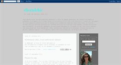 Desktop Screenshot of clicandchic.blogspot.com